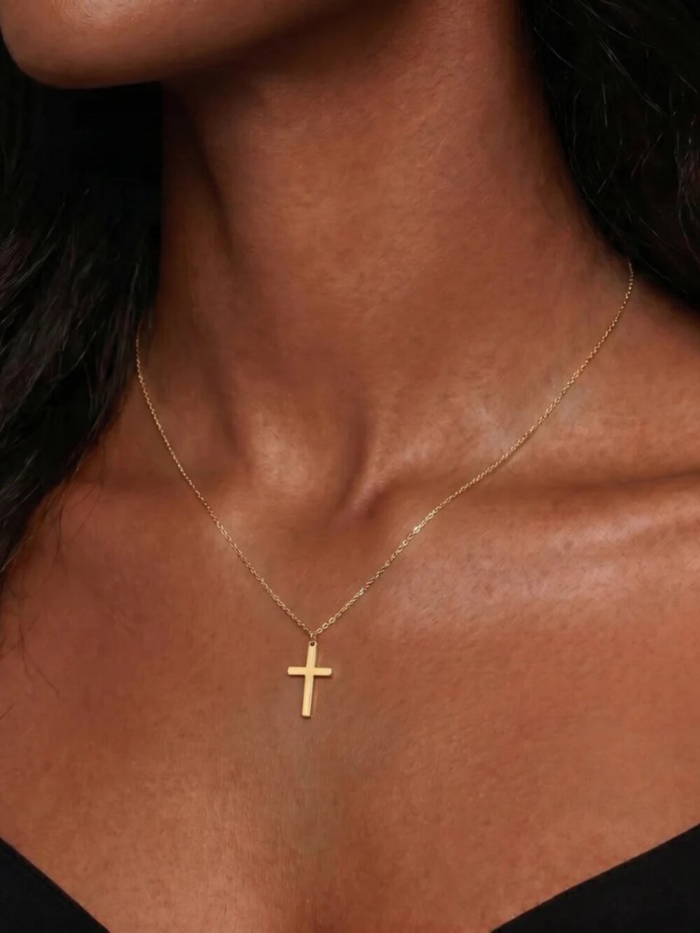 Faith Cross Necklace - FLORASA